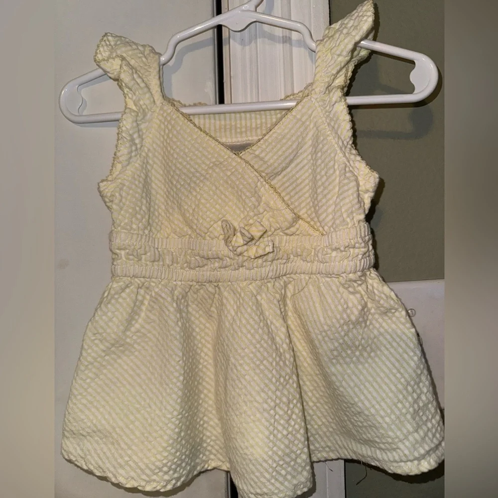 Vintage Specialty Baby Organic 100% Cotton Dress 6/9m NWOT